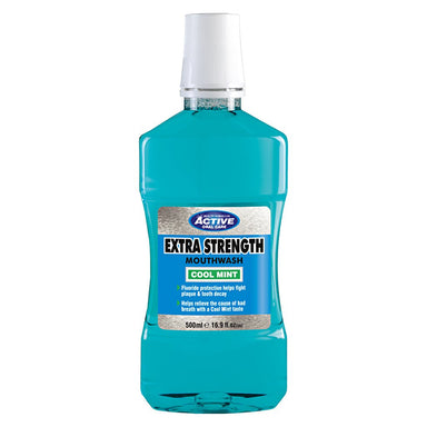 Active Mouthwash Extra Strength Cool Mint - Intamarque 5012251006224