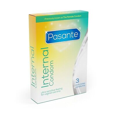 Pasante Internal Condom 3 pack *Formally Female Condom* - Intamarque - Wholesale 5060150682568