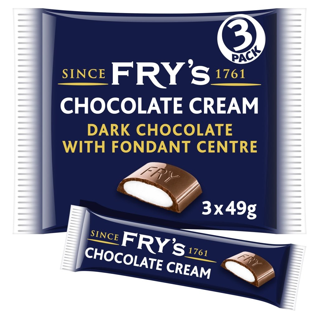 Frys Chocolate Cream 3 Pack 147G - Intamarque - Wholesale 7622210400970