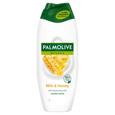 Palmolive Shower Gel Naturals Milk & Honey - Intamarque 8718951217003