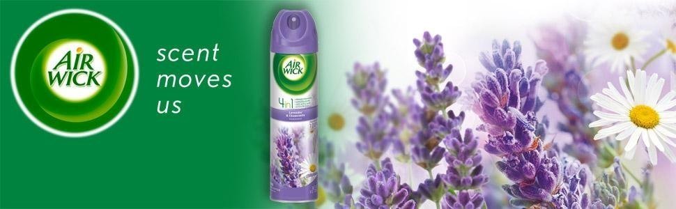 Air Wick 240ml Air Freshener, Linen & Lilac and Pink Sweet Pea