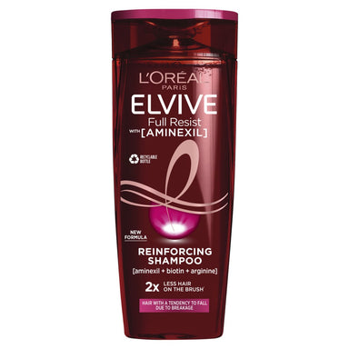 L'Oreal Elvive Full Resist (Aminexil) Shampoo 400ml - Intamarque - Wholesale 3600524082383