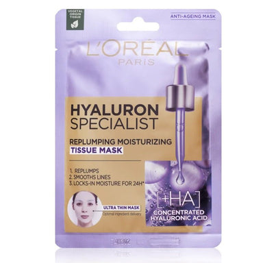 L'Oreal Hyaluron Expert Replumping Moisturising Ultra Thin Tissue Mask - Intamarque - Wholesale 3600524164164