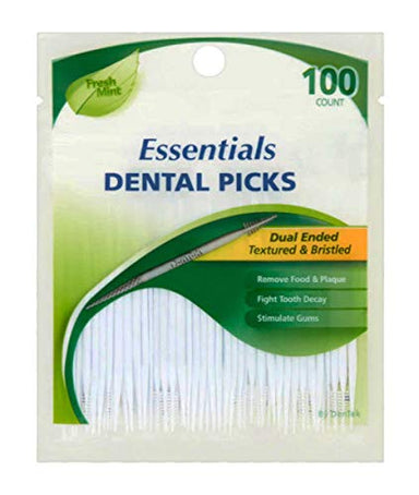 Dentek Essentials Dental Picks 100pk - Intamarque - Wholesale 47701500200