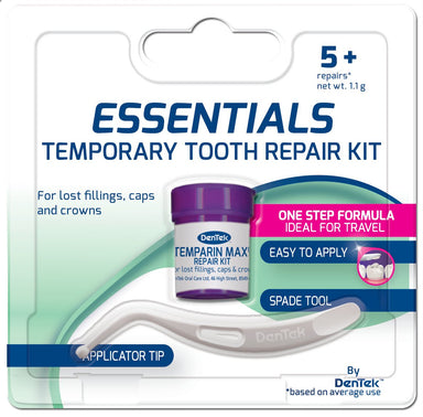DenTek Essentials Temporary Tooth Repair Kit 5+ Repairs (MED) - Intamarque - Wholesale 47701500231