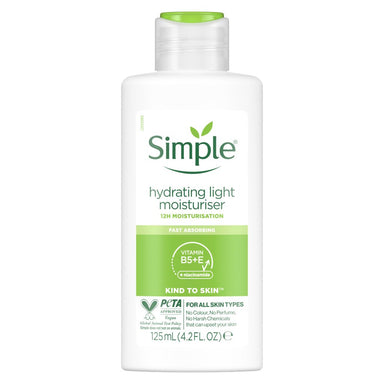 Simple Hydrating Light Moisturiser 125ml - Export - Intamarque - Wholesale 5011451103931