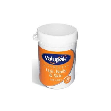 Valupak Hair, Nails & Skin Oad Tabs 30'S Pots - Intamarque - Wholesale 5024874015521