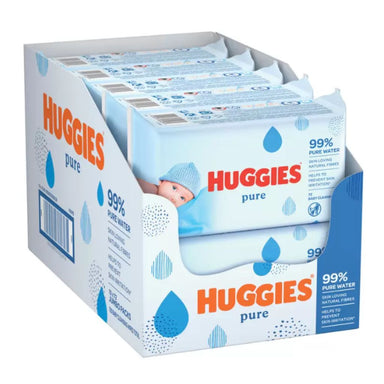 Huggies Baby Wipes 72s Pure - Intamarque - Wholesale 5029053569239