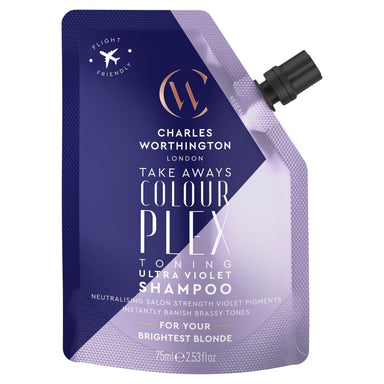 Charles Worthington Shampoo 75ml Colourplex Ultra Violet Tka 2020 - Intamarque - Wholesale 5060420338836