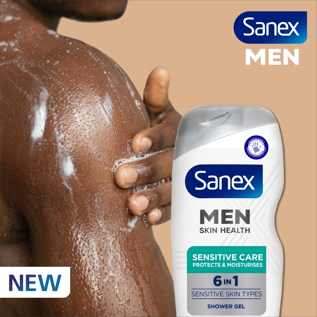 Sanex Shower Gel Men 400ml Sensitive - Intamarque - Wholesale 8718951592704