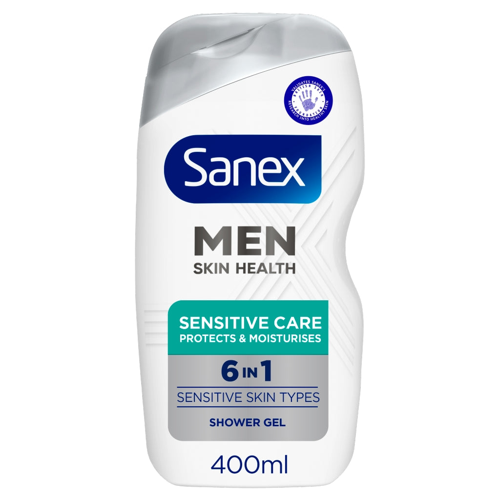 Sanex Shower Gel Men 400ml Sensitive
