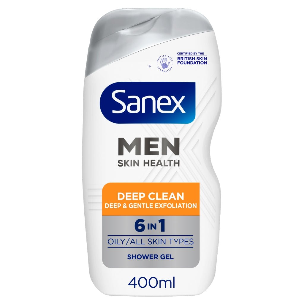 Sanex Shower Gel Men 400ml Pure Detox - Intamarque - Wholesale 8718951592810