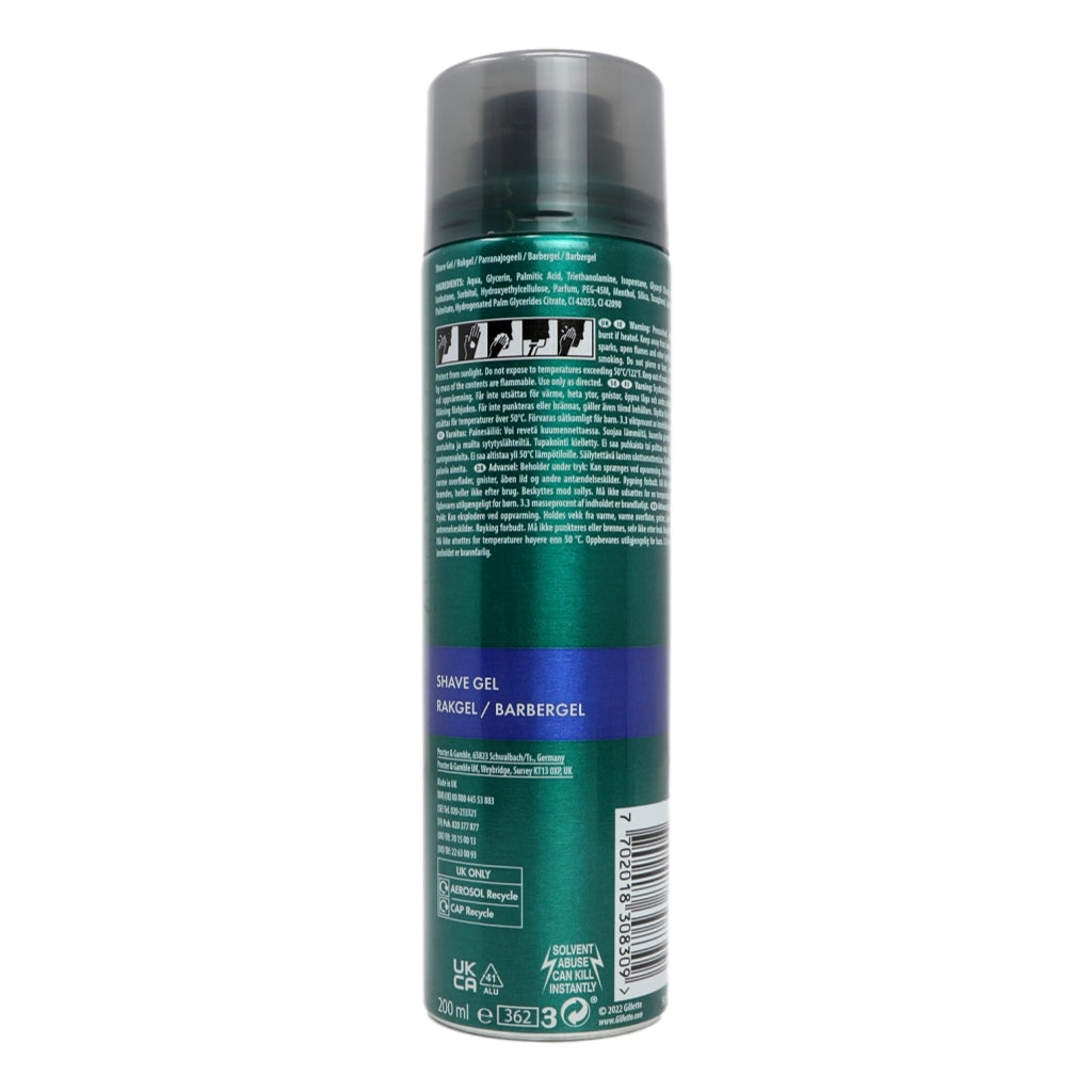 Gillette Mach 3 Extra Comfort Shaving Gel — Intamarque Wholesale