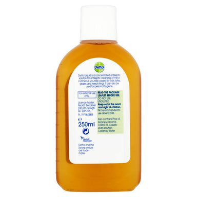 Dettol Disinfectant Liquid 250ml (MED) - Intamarque - Wholesale 0000050158072