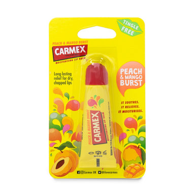 Carmex Lip Balm 10g Peach & Mango Tube - Intamarque - Wholesale 0083078007133