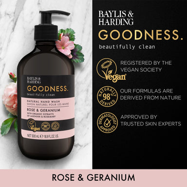 Baylis & Harding Goodness Rose Hand Wash - Intamarque - Wholesale 17854100183