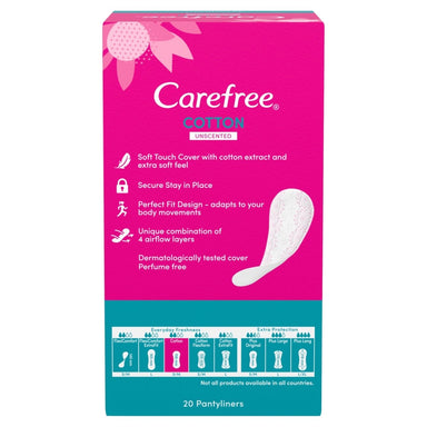 Carefree Breathable Panty Liners 20s - Intamarque 3574660038408
