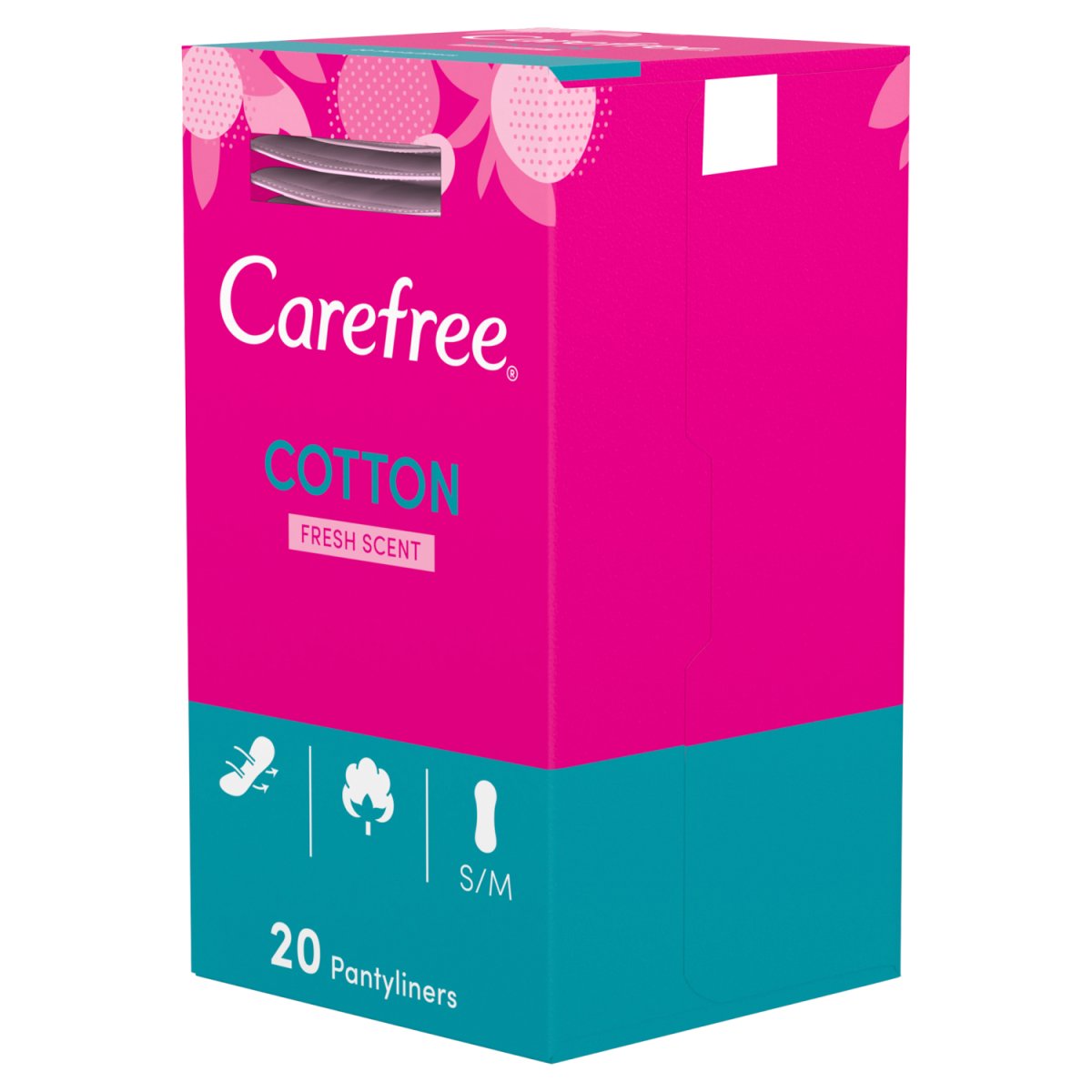 Carefree Breathable Panty Liners 20s Laundry Fresh, 3574660050516