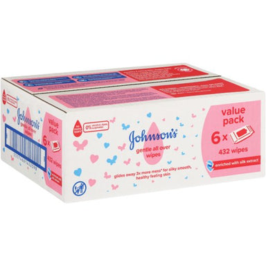 Johnsons Baby Wipes 72s - Intamarque - Wholesale 3574661422398