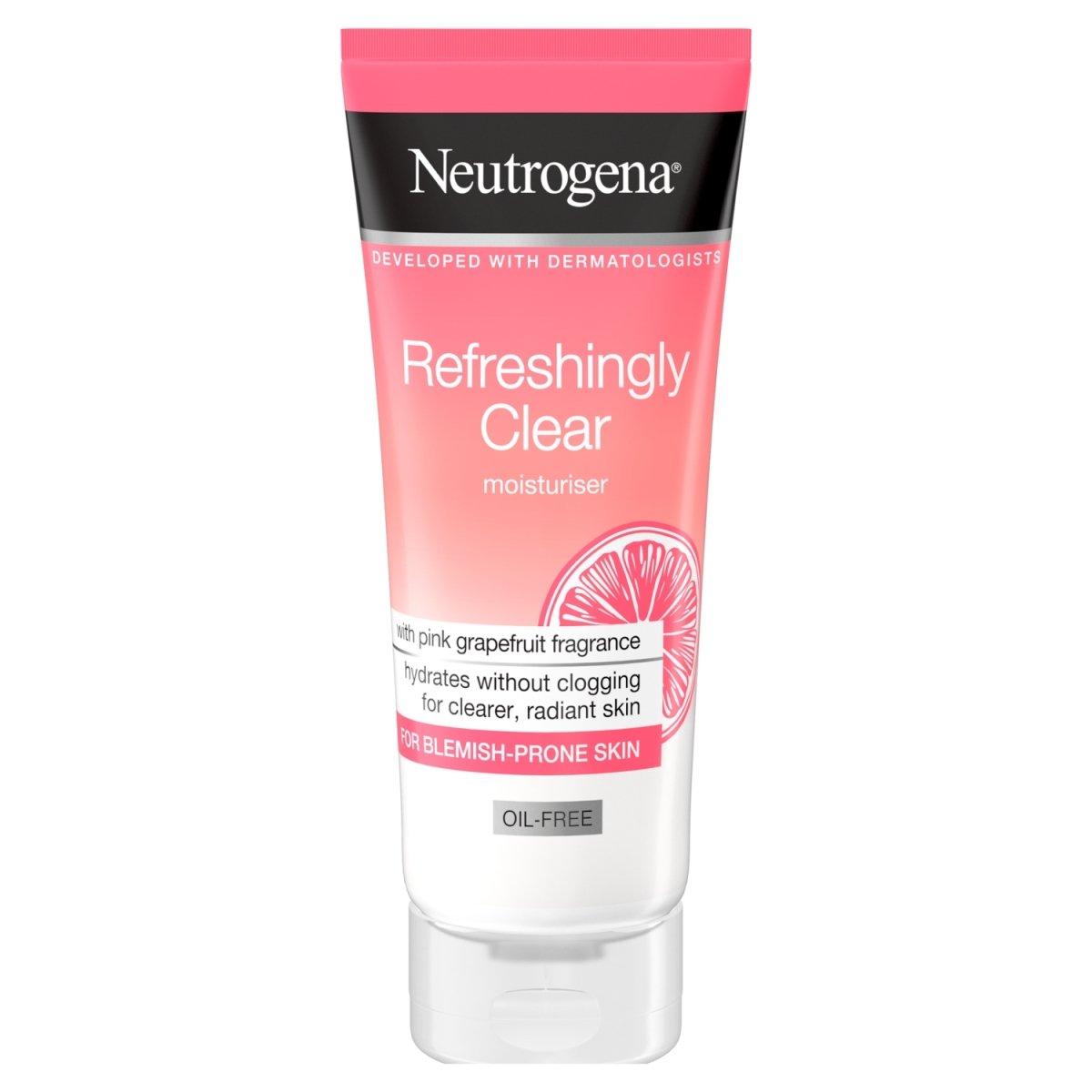 Neutrogena Refreshingly Clear Pink Grapefruit Moisturiser 50ml - Intamarque 3574661497785