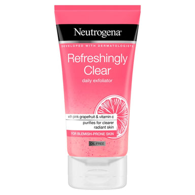 Neutrogena Refresh Pink Grapefruit Clear Daily Exfoliating - Intamarque 3574661498430