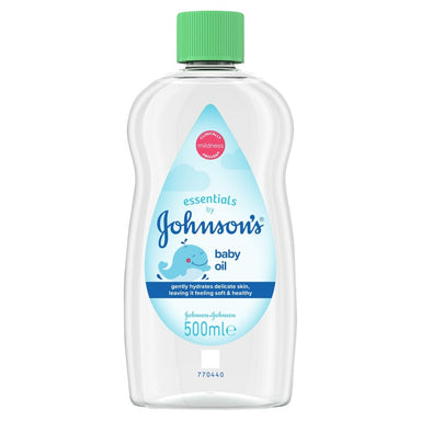 Johnsons Baby Essentials Oil - 500ml - Intamarque 3574661724218
