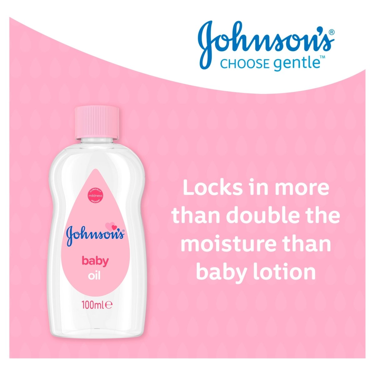 Johnson's Baby Oil 100ml – Springs Stores (Pvt) Ltd