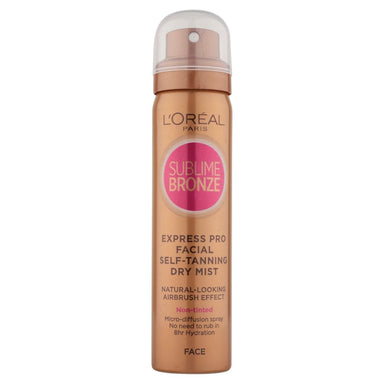 L'Oreal Sultimate Blendslime Bronze Express Mist Self Tan Face Spray (Non-Tinted) 75Ml - Intamarque - Wholesale 3600521109311