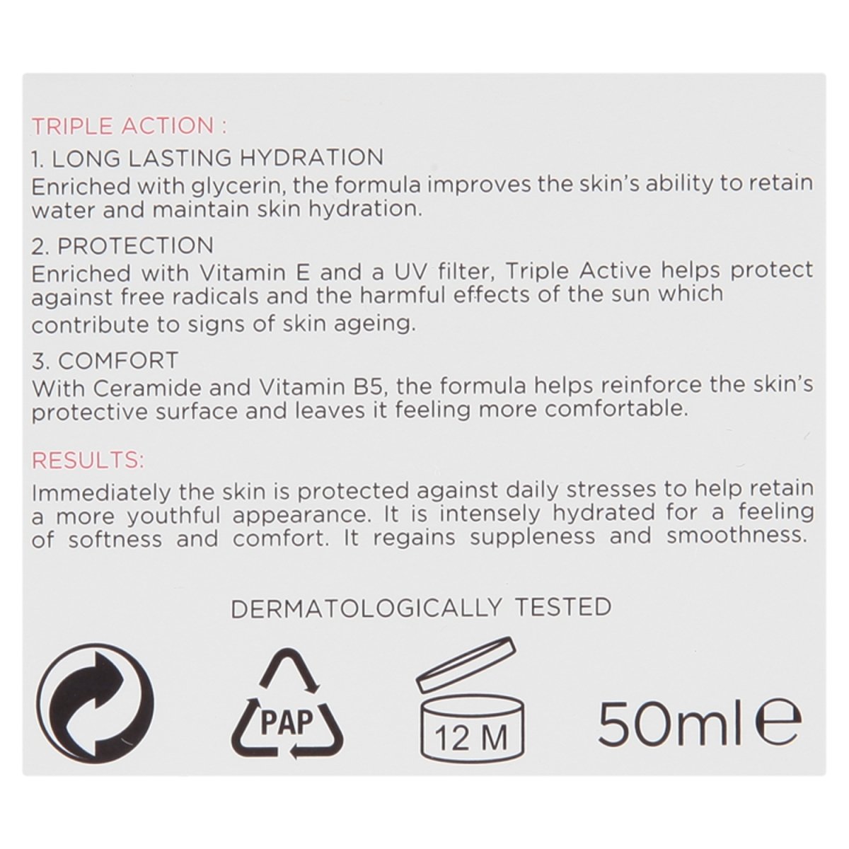 L'Oreal Dermo Expertise Triple Action Day Pot Dry to Sensitive - Intamarque - Wholesale 3600521719640