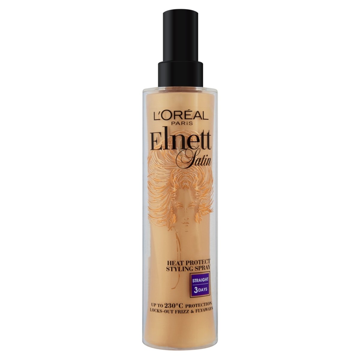 L'Oreal Elnett Heat Protect Spray 170ml Sleek - Intamarque 3600522280972