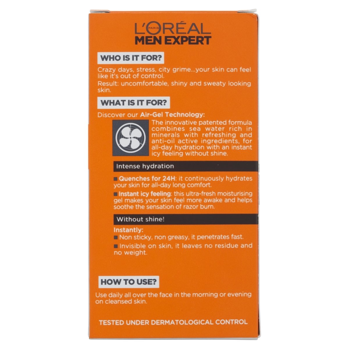 L'Oreal Men Expert Hydra Energetic Quenching Gel - Intamarque 3600522334200