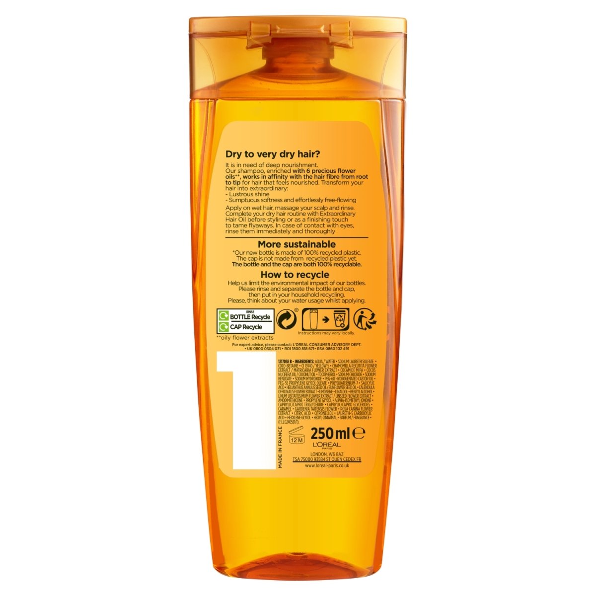 L'Oreal Elvive Extraordinary Oil Normal Shampoo - Intamarque - Wholesale 3600522448518