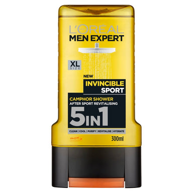 L'Oreal Men Shower Gel Invincible Sport 300ml - Intamarque 3600523434602