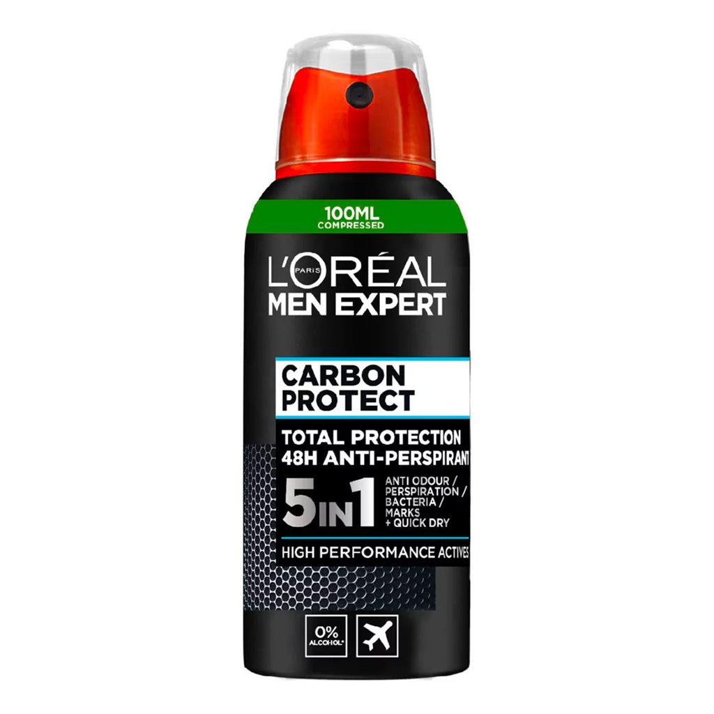 L'Oreal Men Expert Carbon Protect Anti-perspirant Spray - Intamarque 3600523938759