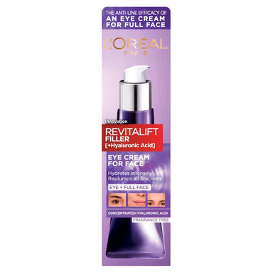 L'Oreal Revitalift Filler Renew Eye Cream - Intamarque 3600523954940
