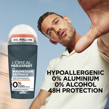 L'Oreal Men Expert Roll-On Magnesium Defence - Intamarque 3600524027087