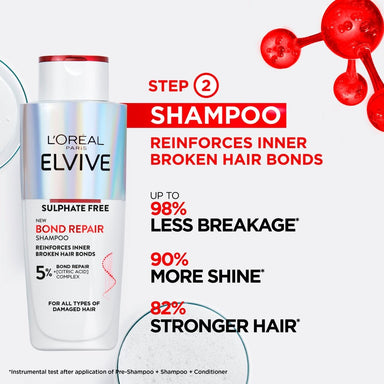 L'Oreal Elvive Bond Repair Shampoo 200Ml - Intamarque 3600524074661