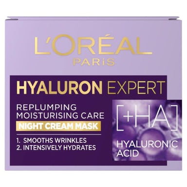 L'Oreal Hyaluron Expert Night Cream 50ml - Intamarque - Wholesale 3600524077426