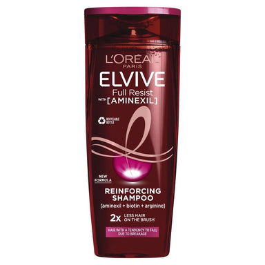 L'Oreal Elvive Full Resist (Aminexil) Shampoo 250Ml - Intamarque - Wholesale 3600524082406
