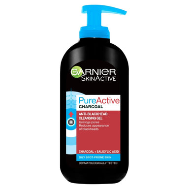 Garnier Pure Active Intensive Anti-Blackhead Charcoal Gel Wash - Intamarque - Wholesale 3600541894327