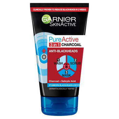 Garnier Pure Active Intensive 3in1 Charcoal Anti-Blackhead - Intamarque - Wholesale 3600541895508