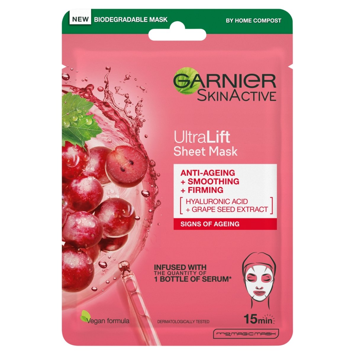 Garnier UltraLift Tissue Mask - Intamarque 3600542153935