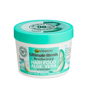 Garnier Ultimate Blends Hair Food Aloe 3in1 Mask 390ml - Intamarque - Wholesale 3600542231558