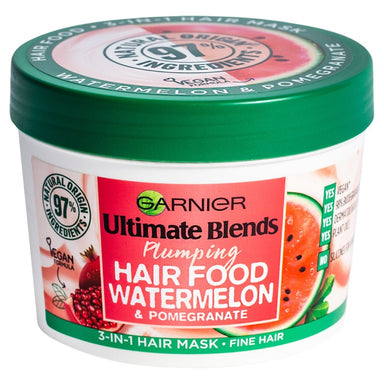 Ultimate Blends Hair Food Watermelon 3In1 Mask 390ml - Intamarque - Wholesale 3600542393829