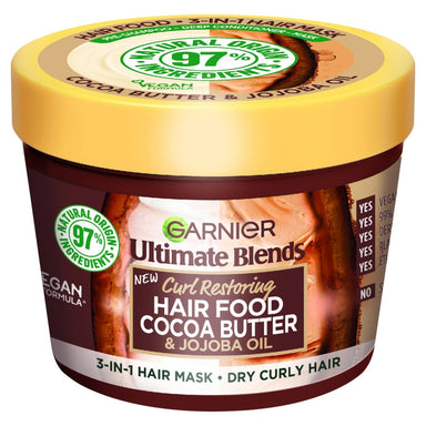 Garnier Garnier UB Hair Food Cocoa Butter 3 in 1 Mask (Curly Hair) - Intamarque - Wholesale 3600542439657