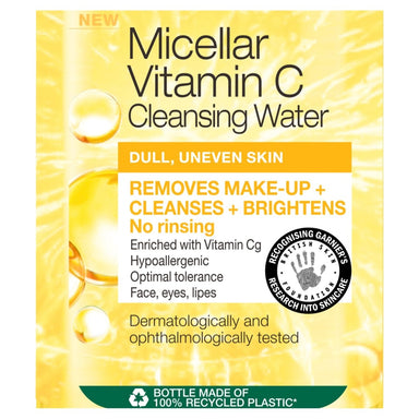 Garnier Micellar Cleansing Water (Vitamin C) 400ml - Intamarque 3600542444019