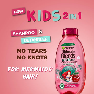 Garnier Ultimate Blends Core Kids Cherry Shampoo 250mL - Intamarque - Wholesale 3600542460309