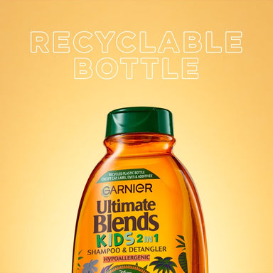 Garnier Ultimate Blends Core Kids Apricot Shampoo 250mL - Intamarque - Wholesale 3600542460408