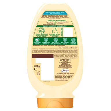 Garnier Ultimate Blends Argan Richness (Argan Oil & Almond Cream) Conditioner 400ml - Intamarque 3600542462747