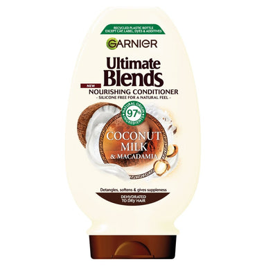 Garnier Ultimate Blends Coconut Milk Conditioner 400ml - Intamarque 3600542463041